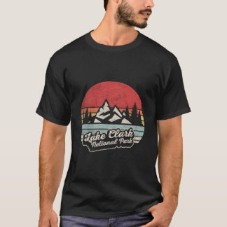 Karte des Lake Clark National Park T-Shirt
