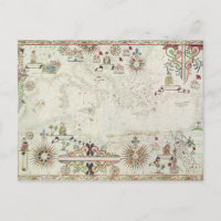 Karte des Mittelmeers, 1625