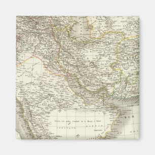 Karte des Nahen Ostens 2 Magnet