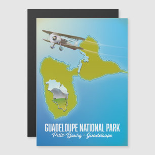 Karte des Nationalparks Guadeloupe
