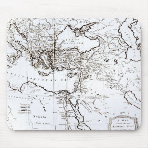 Karte des Ostteils des römischen Reiches Mousepad