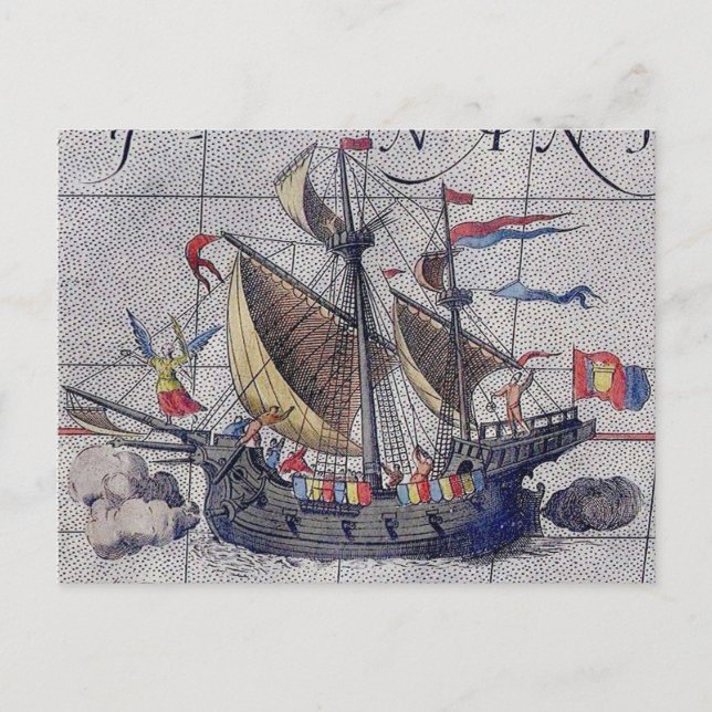 Karte des Pazifischen Ozeans (Vorderseite)