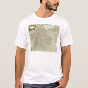 Karte des Reiches von Deutschland T-Shirt