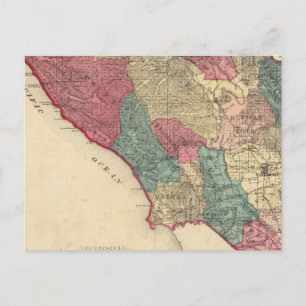 Karte des Sonoma-Landkreises Kalifornien