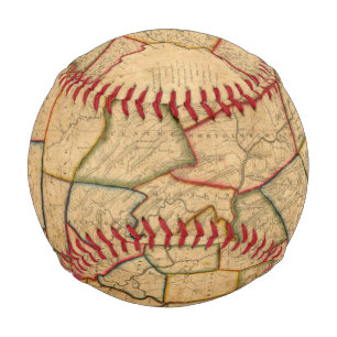 Karte des Staat Pennsylvania Baseball