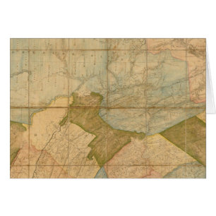 Karte des Staat von Pennsylvania