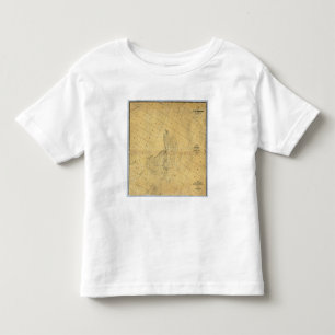 Karte des Stadt Loses Angeles Kleinkind T-shirt