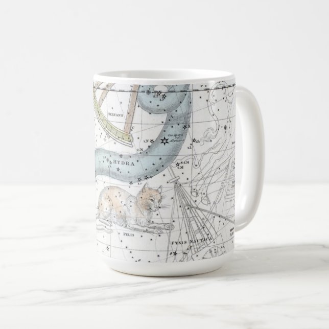 Karte des Sternbilds XXVI Kaffeetasse (VorderseiteRechts)