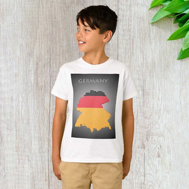 Karte des T - Shirt Boys in Deutschland (Von Creator hochgeladen)