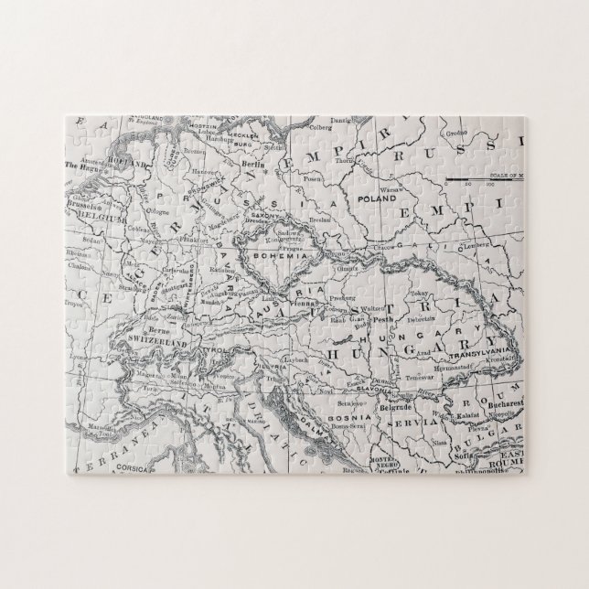 KARTE: DEUTSCHLAND UND ÖSTERREICH (Horizontal)