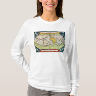 Karte, die Sir Francis Drake entwirft T-Shirt