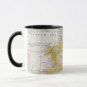 KARTE: ENGLAND U. WALES TASSE