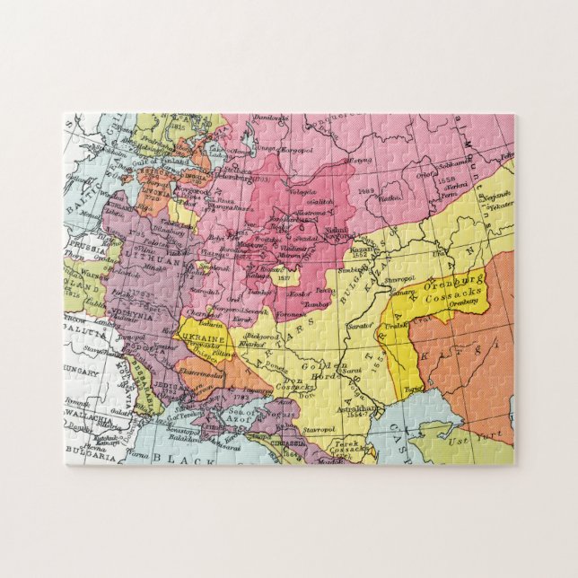 KARTE: EXPANSION RUSSLANDS (Horizontal)