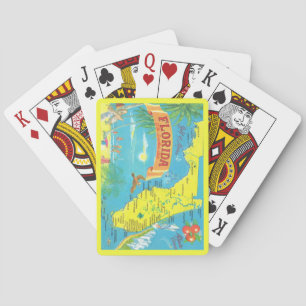Karte Florida Postcard Kartenspielen Spielkarten