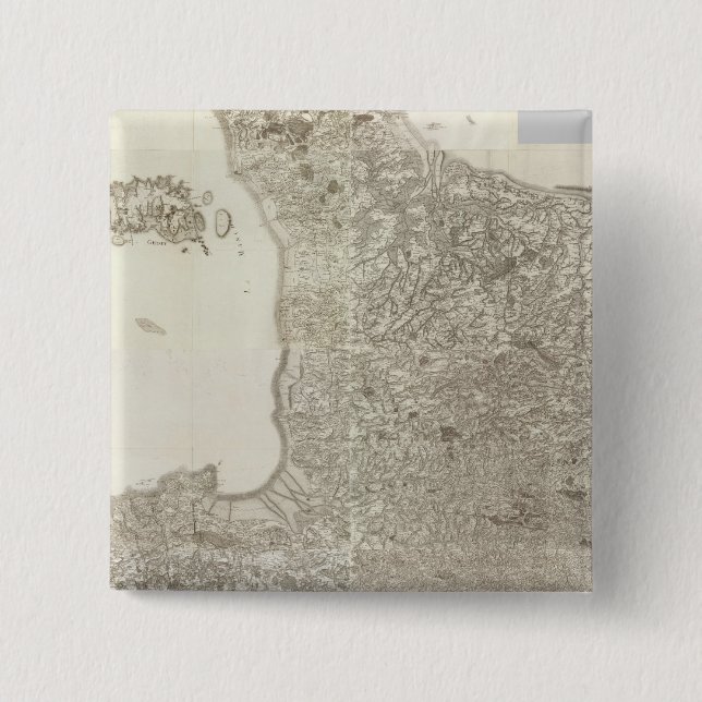 Karte Frankreich 2 Button (Vorderseite)