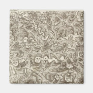 Karte Frankreich 2 Magnet
