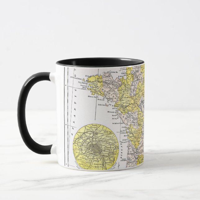 KARTE: FRANKREICH TASSE (Links)