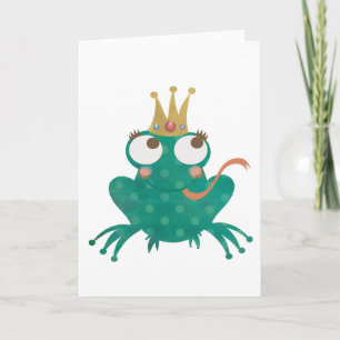 Karte Frosch-Prinz-Gruß