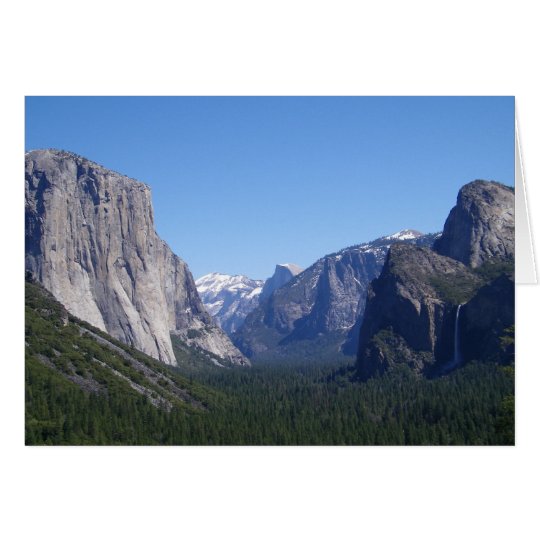 Karte fünf SehenswürdigkeitenYosemite Kalifornien