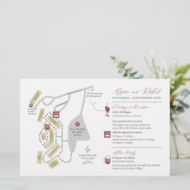 Karte für das Hochzeitstag - FÜR MEGAN (Stehend Vorderseite)