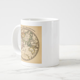 Karte für die östliche Hemisphäre Jumbo-Tasse