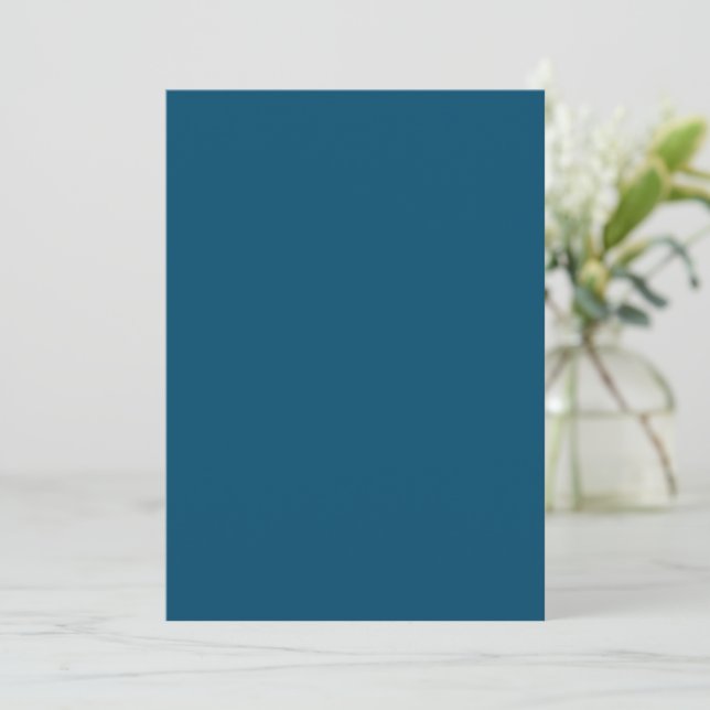 Karte für Einladungen in fester Farbe (Stehend Vorderseite)