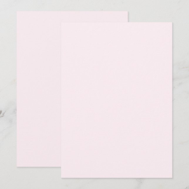 Karte für Einladungen in fester Farbe (Vorne/Hinten)