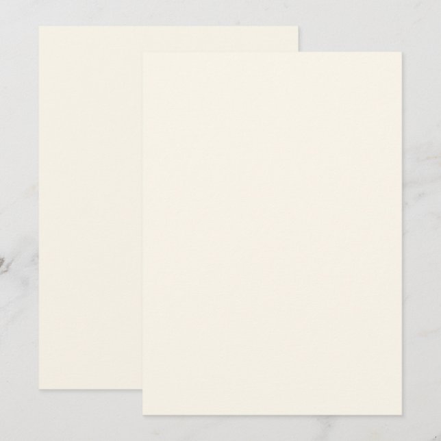 Karte für Einladungen in fester Farbe (Vorne/Hinten)