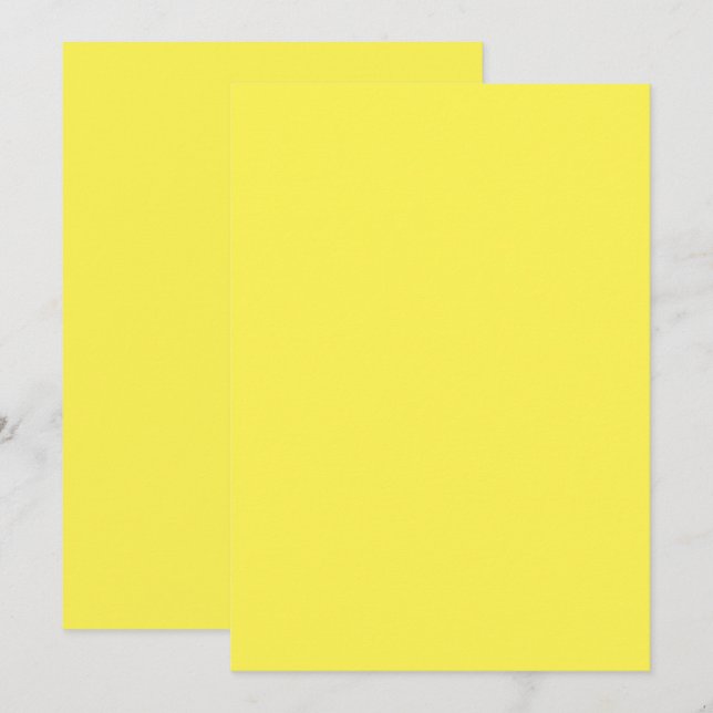 Karte für Einladungen in fester Farbe (Vorne/Hinten)