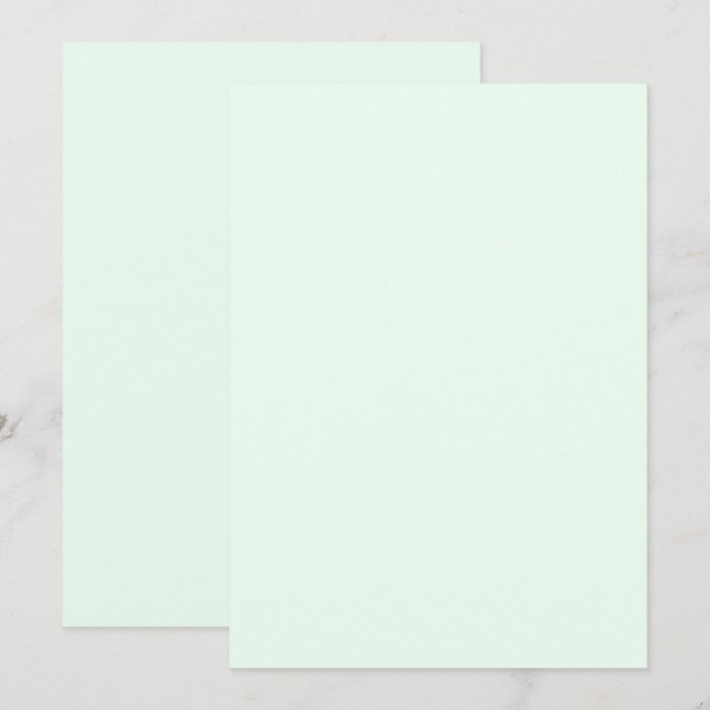 Karte für Einladungen in fester Farbe (Vorne/Hinten)