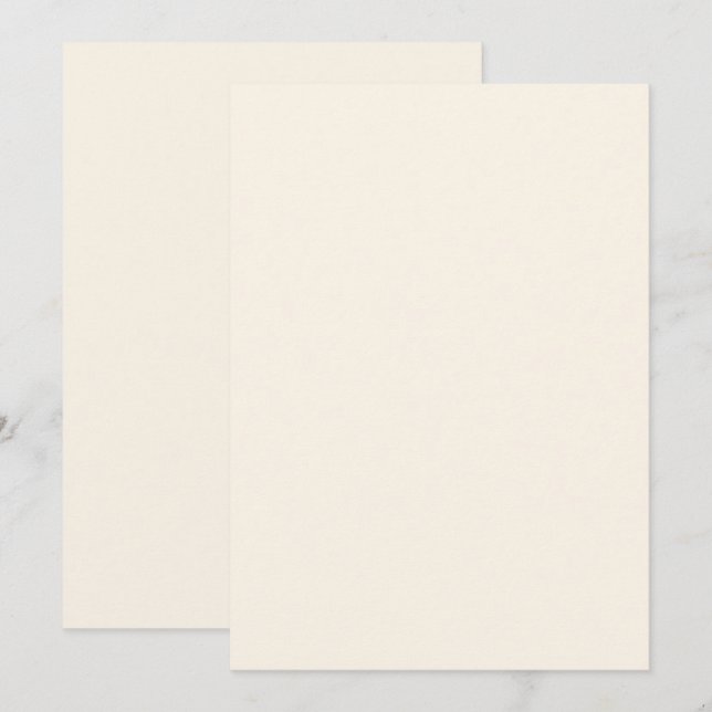 Karte für Einladungen in fester Farbe (Vorne/Hinten)