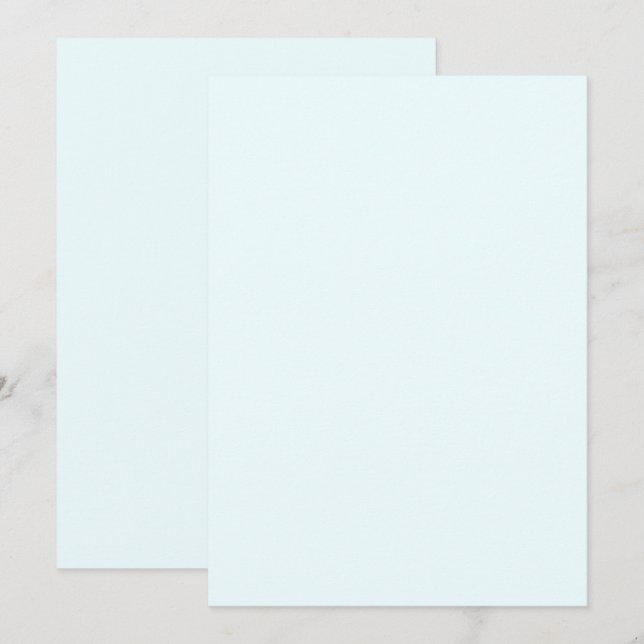Karte für Einladungen in fester Farbe (Vorne/Hinten)