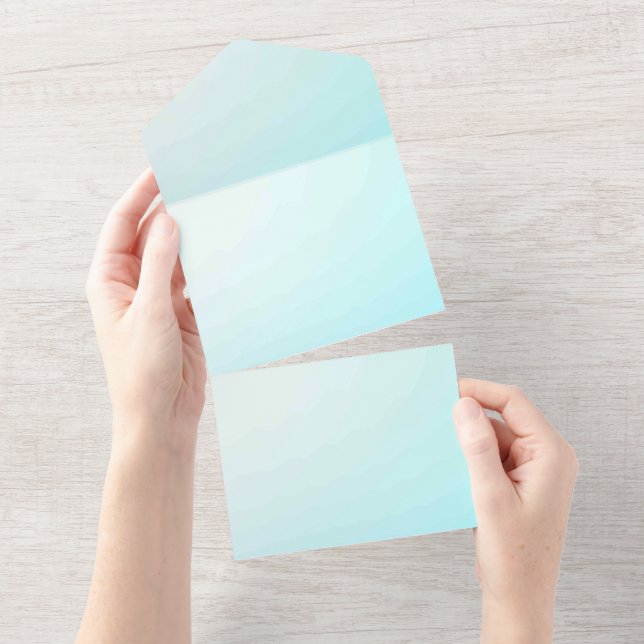 Karte für Einladungen in fester Farbe (Abreißen)