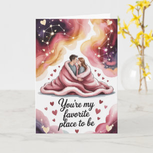 Karte für Freund, romantisch, Geburtstag, Geschenk