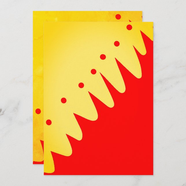 Karte für jeden Anlass (Vorne/Hinten)