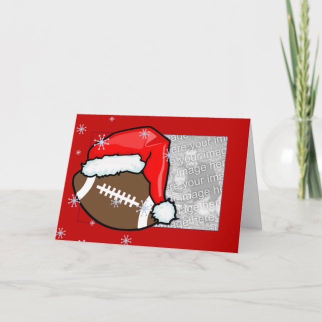 Karte - Fußball - Weihnachten (Vorderseite)
