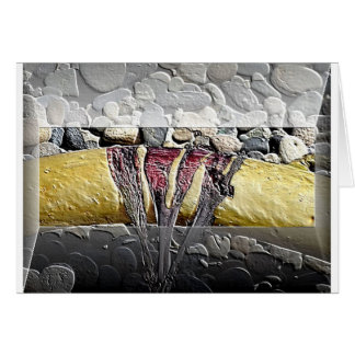 Karte gemaltes Kelp