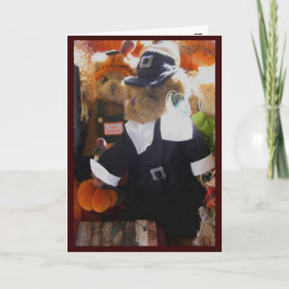 Karte - glücklicher Erntedank