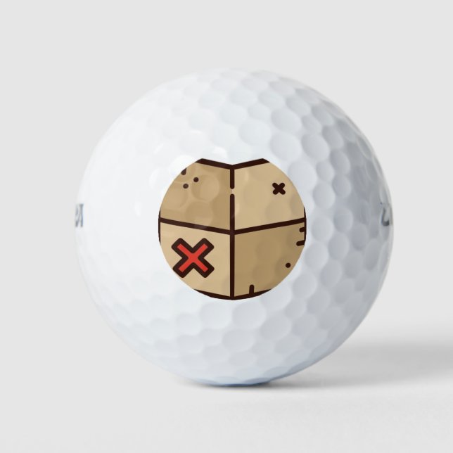 Karte Golfball (Vorderseite)