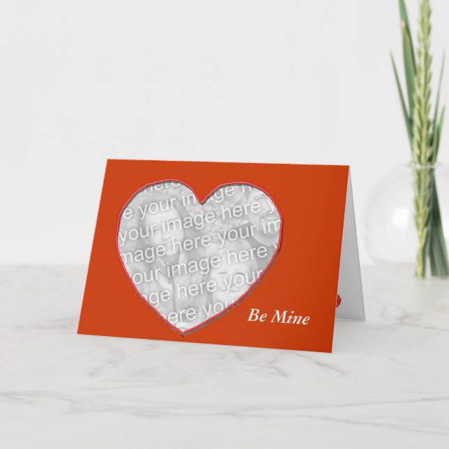 Karte - Gruß - Sei ich (Foto-Vorlage) (Vorderseite)