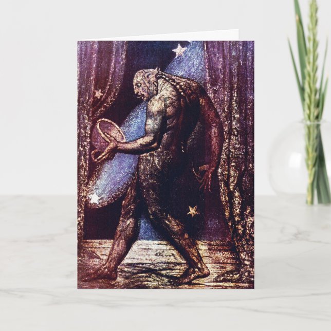 Karte/ Halloween-Party Einladung: Geist einer Flea Einladung (Vorderseite)