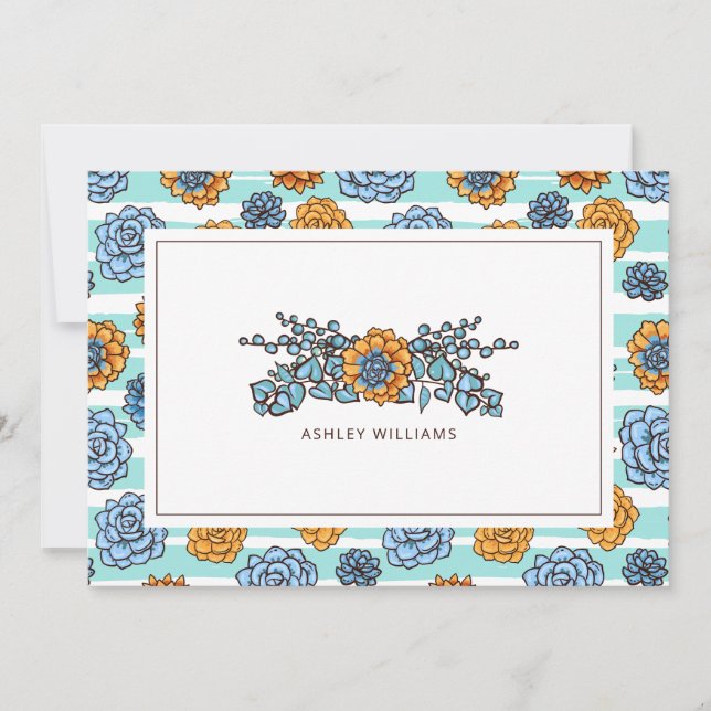 Karte hinzufügen | Aquarell (Vorderseite)