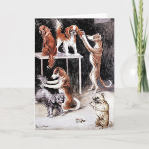 Karte: Hunde wachsen Karte