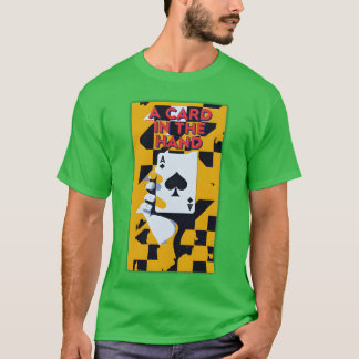 Karte in der Hand Vintag T-Shirt