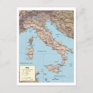 Karte Italiens