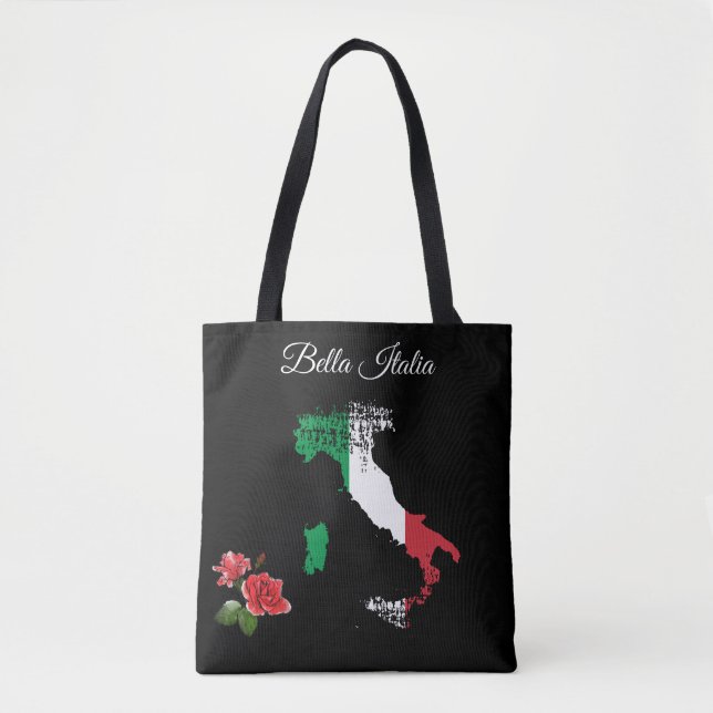 *~* Karte Italiens Bella Italia Italia Tasche (Vorderseite)