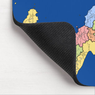 Karte Italiens * Mapa de Italia Mousepad