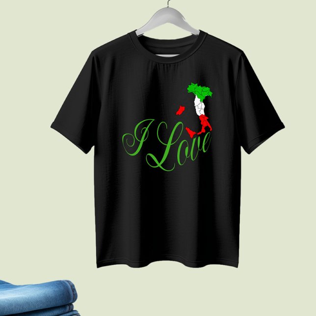 Karte Italiens T-Shirt (Von Creator hochgeladen)