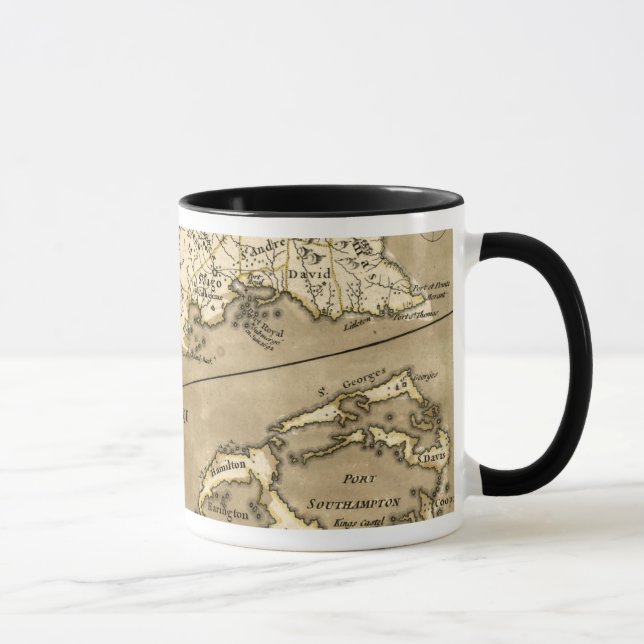 KARTE: JAMAIKA, 1767 TASSE (Rechts)