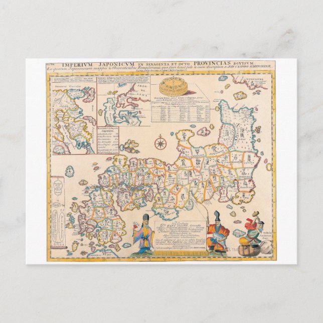 Karte Japans 3 (Vorderseite)